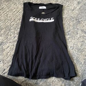 Soulcycle Black Tank Top